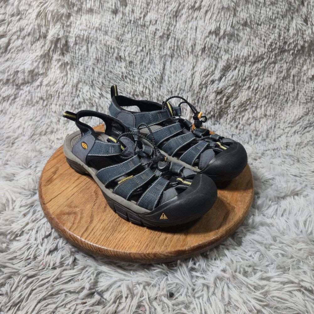 KEEN Newport H2 Mens Navy Gray Waterproof Trail Sandal Size 10.5 Outdoor Hiking